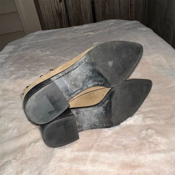 Marc Fisher real leather Women's Studded Suede Ankle Booties Size 7 - Picture 6 of 10